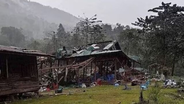 Over 100 feared killed in airstrikes on Myanmar village Over 100 feared killed in airstrikes on Myanmar village