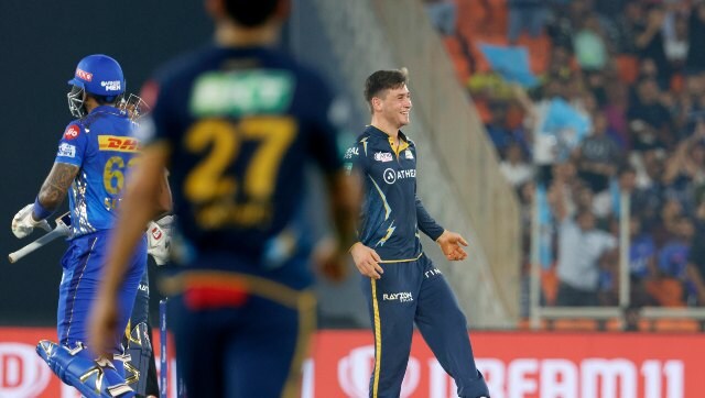 Noor Ahmed removed Cam Green, SuryakumarYadav and Tim David to finish with figures of 3/37. Sportzpics