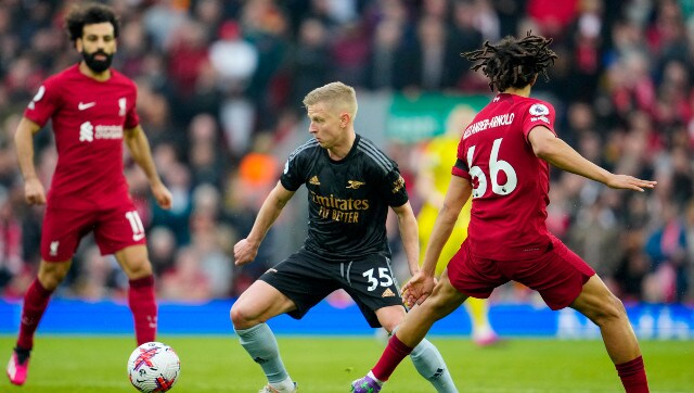 Premier League: Arsenal title hopes take a hit after Gunners blow two-goal lead in 2-2 draw at Liverpool Premier League: Arsenal title hopes take a hit after Gunners blow two-goal lead in 2-2 draw at Liverpool