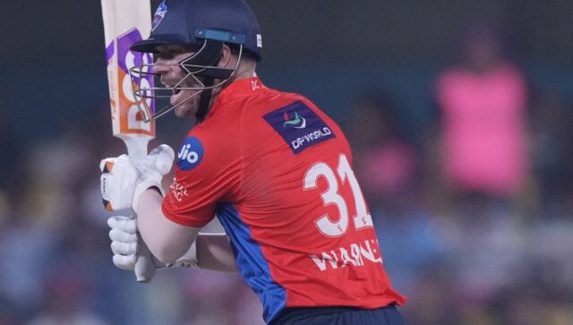 David Warner led from the front with 65 off 55 balls but failed to find support from other DC batters. AP