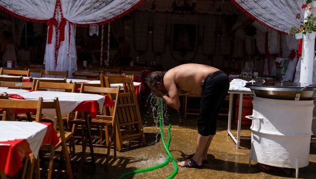 Experts have attributed the abnormal heat wave to climate change. “Europe is warming at twice the global rate and we know because there is a higher rate of warming, there’s a higher probability of extreme events. And those extreme events include heat waves”, Dr Samantha Burgess from the Copernicus climate change service told BBC News. AP