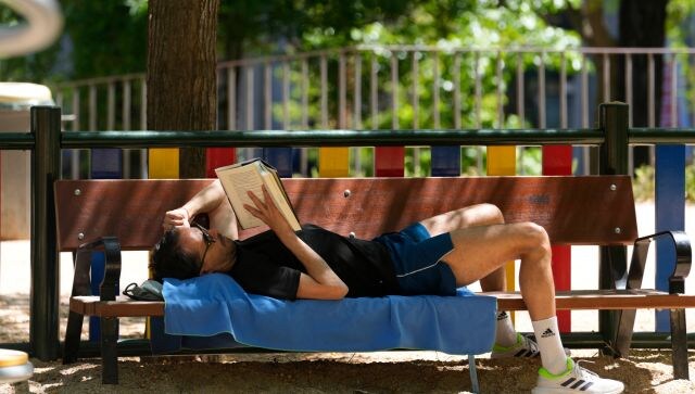 People in Spain have been asked to stay hydrated and ensure care for vulnerable people such as children and the elderly. Experts have also expressed concern about the impact of the unusually high temperatures on the poor. AP