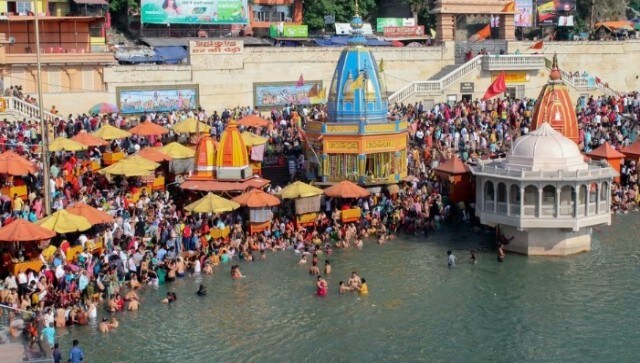 In Haridwar, devotees took a dip in the Ganga on the occasion of Baisakhi. This festival is celebrated in many different ways, but it’s all about the upcoming harvest. PTI