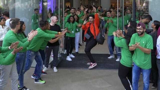 Fans of the California-based company were overjoyed with the store’s launch. Purav Mehta, a sales executive, told AFP that he had camped overnight outside the store, bringing with him his still-unopened 2013 iPod Touch. “We’ve been looking forward to it… for a long time we’ve been waiting for this,” he told AFP. AP Fans of the California-based company were overjoyed with the store’s launch. Purav Mehta, a sales executive, told AFP that he had camped overnight outside the store, bringing with him his still-unopened 2013 iPod Touch. “We’ve been looking forward to it… for a long time we’ve been waiting for this,” he told AFP. AP