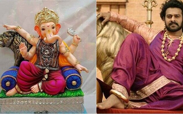<strong>Baahubali Murthi</strong><br />Going far and wide, the character of Prabhas in the massive hit Baahubali 2 has greatly moved and inspired its audience, and as a result, for the first time ever there are murthis produced that resemble Lord Ganesha sitting with a tiger and resting one hand on his neck, which is similar to Prabha’s stance in the movie. All Prabhas’s fans across the nation manufactured a tonne of these murthis, which they sold like hotcakes on the occasion of Ganesh Chaturthi. <strong>Baahubali Murthi</strong><br />Going far and wide, the character of Prabhas in the massive hit Baahubali 2 has greatly moved and inspired its audience, and as a result, for the first time ever there are murthis produced that resemble Lord Ganesha sitting with a tiger and resting one hand on his neck, which is similar to Prabha’s stance in the movie. All Prabhas’s fans across the nation manufactured a tonne of these murthis, which they sold like hotcakes on the occasion of Ganesh Chaturthi.