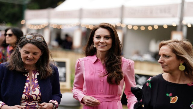 Princess Kate also attended the Chelsea Flower Show in London on Monday with the kids. The 41-year-old Princess of Wales delighted the attendees of the prestigious garden exhibition by playing on the bandstand lawn with kids from ten different primary schools. Reuters
