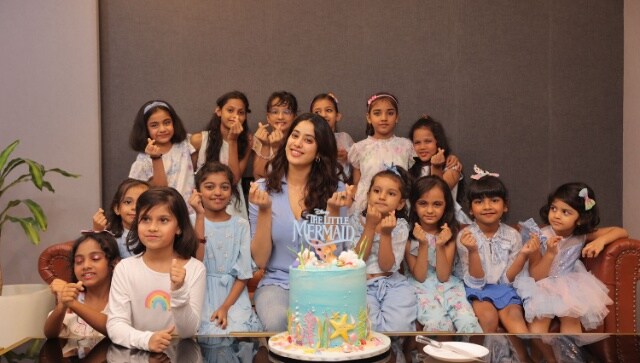 Janhvi Kapoor celebrates The Little Mermaid with little princesses; says she cannot wait to relive her childhood