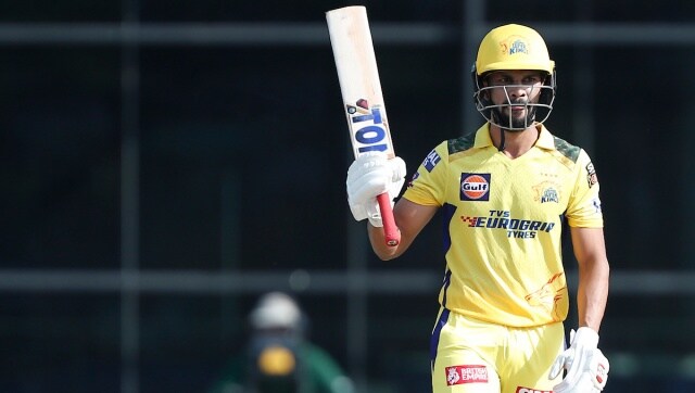 Ruturaj Gaikwad slammed 79 runs from 50 balls at the top of CSK’s batting order against DC at Kotla. Image: Sportzpics