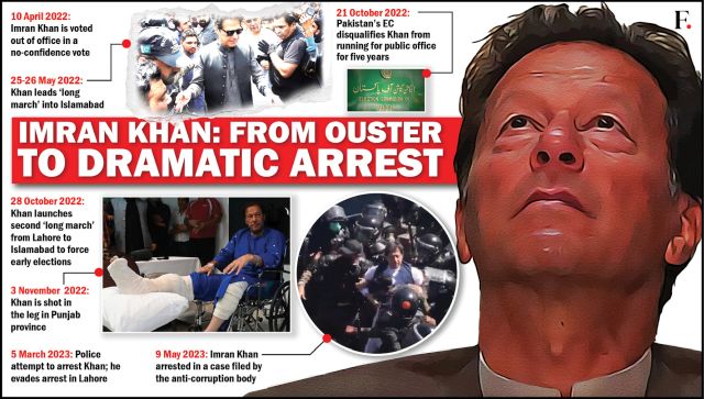 How Imran Khan crossed a line with Pakistans military and was finally arrested