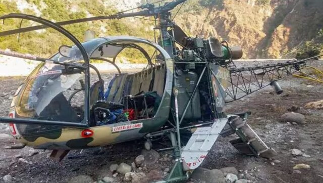 Jammu and Kashmir: Indian Army helicopter crashes in Kishtwar Jammu and Kashmir: Indian Army helicopter crashes in Kishtwar