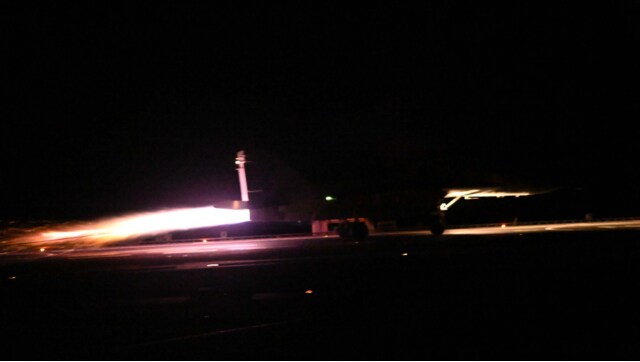 WATCH: Indian Navy achieves historic milestone as MiG-29K makes night landing on INS Vikrant
