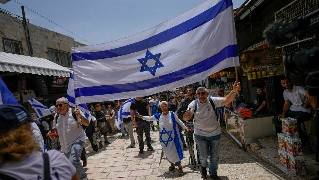 Israel deploys heavy police presence ahead of contentious march by flag-waving Jewish nationalists in Jerusalem