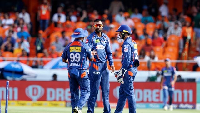 Krunal Pandya finished with figures of 2/24. Sportzpics