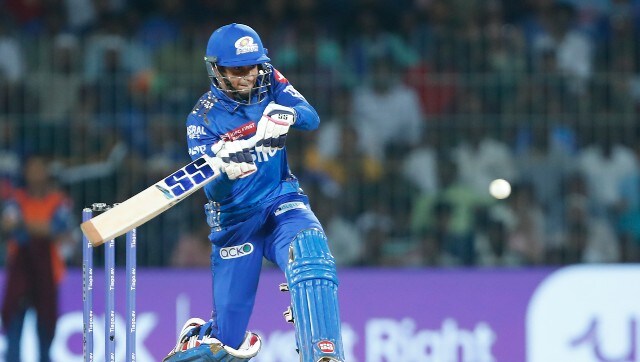 Nehal Wadhera played a worthwhile cameo of 23 off 12 balls to take MI to 182/8. Sportzpics