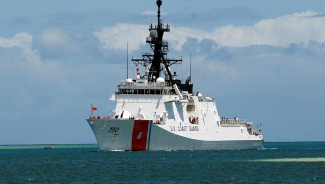 Three feared drowned after US navy contract aircraft crashes in Pacific ocean