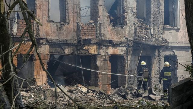 'Only an evil state can fight against clinics': Russian overnight strikes kill 2, wound 30 in Ukraine's Dnipro