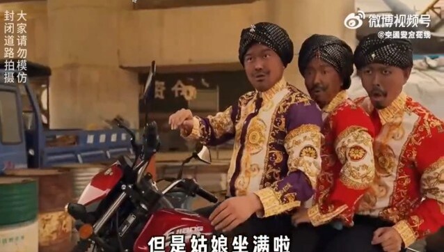 Punjabi music and black-faced turbaned dancers: The outrage over China's racist ad mocking India Punjabi music and black-faced turbaned dancers: The outrage over China's racist ad mocking India
