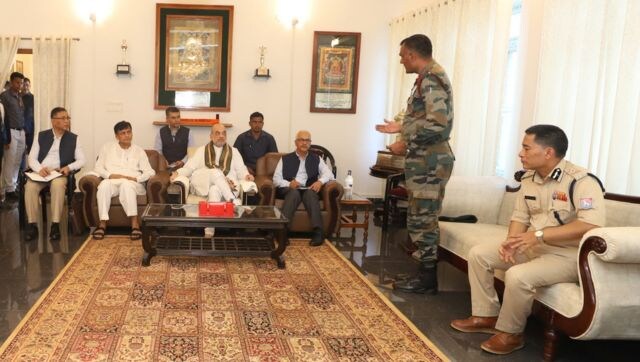 Manipur: Amit Shah visits Moreh on Myanmar border, meets Kuki leaders Manipur: Amit Shah visits Moreh on Myanmar border, meets Kuki leaders