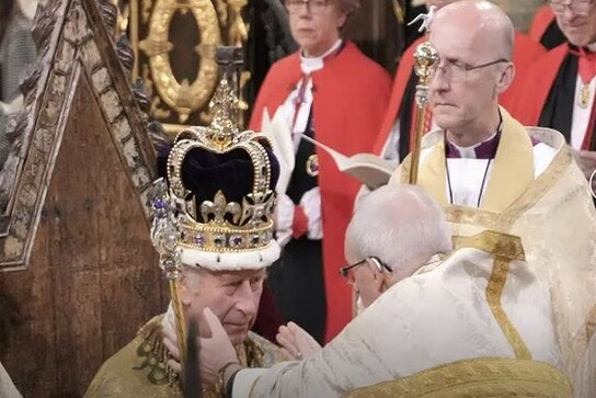 King Charles Coronation LIVE: King Charles, Camilla officially crowned in a historic ceremony at Westminster Abbey