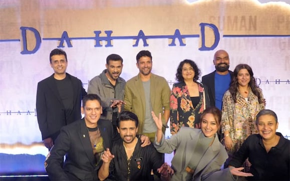 Sonakshi Sinha, Gulshan Devaiah, Vijay Varma, Huma Qureshi grace the star-studded screening of 'Dahaad' Sonakshi Sinha, Gulshan Devaiah, Vijay Varma, Huma Qureshi grace the star-studded screening of 'Dahaad'