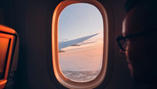 Mesmerizing: Travellers witness Northern Lights from flight, credit goes to a window seat Mesmerizing: Travellers witness Northern Lights from flight, credit goes to a window seat