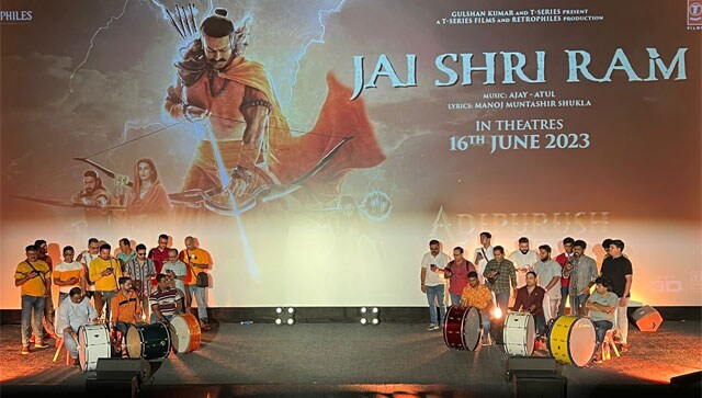Experience the divine aura of Prabhu Shri Ram as team Adipurush launches the full version of the track Jai Shri Ram