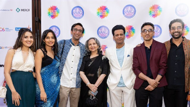 Sharmila Tagore, Manoj Bajpayee and 'Gulmohar' team grace the red carpet of New York Indian Film Festival