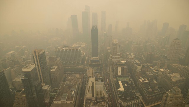 And with weather systems expected to hardly budge, the smoky blanket billowing from wildfires in Quebec and Nova Scotia and sending plumes of fine particulate matter as far away as North Carolina should persist into Thursday and possibly the weekend. AP And with weather systems expected to hardly budge, the smoky blanket billowing from wildfires in Quebec and Nova Scotia and sending plumes of fine particulate matter as far away as North Carolina should persist into Thursday and possibly the weekend. AP