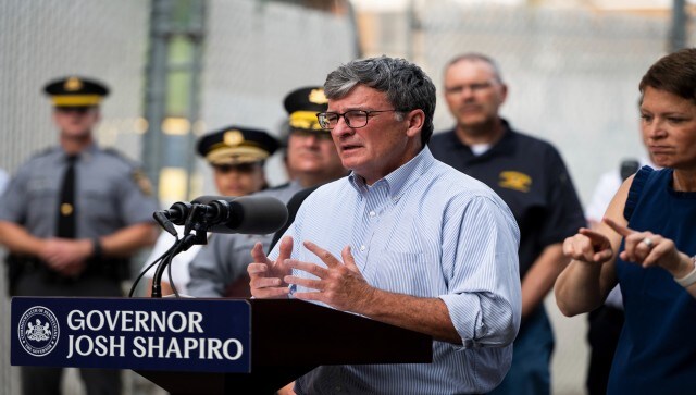 PennDOT Secretary Mike Carroll speaks during a news conference following the collapse of an elevated section of Interstate 95 after a tanker truck caught fire. The collapsed section of I-95 was part of a $212 million reconstruction project that wrapped up four years ago. AP PennDOT Secretary Mike Carroll speaks during a news conference following the collapse of an elevated section of Interstate 95 after a tanker truck caught fire. The collapsed section of I-95 was part of a $212 million reconstruction project that wrapped up four years ago. AP
