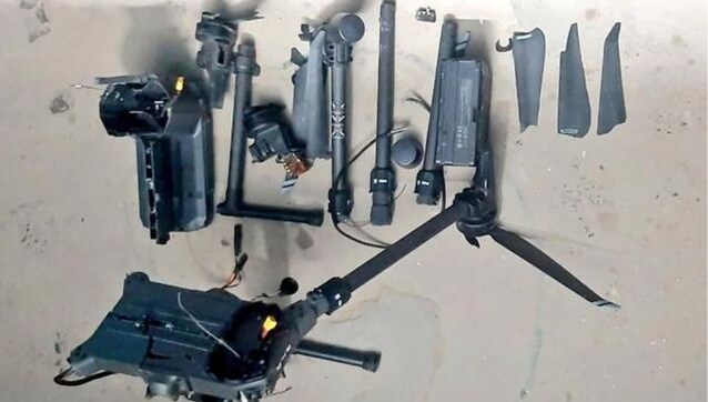 Suspected Pakistani drone shot down near international border in Punjab's Amritsar Suspected Pakistani drone shot down near international border in Punjab's Amritsar