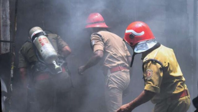 WATCH: Fire engulfs slums in Delhi's Jahangirpuri area