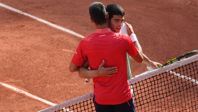 French Open 2023: Djokovic into seventh final as Alcaraz undone by cramps, to face Ruud