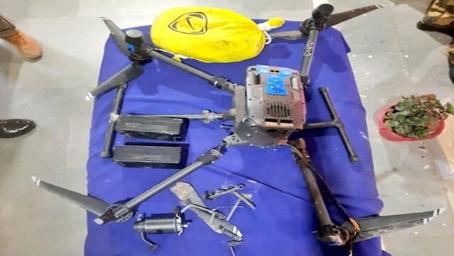 BSF personnel shoot down Pakistani drone carrying narcotics across Wagah-Attari border