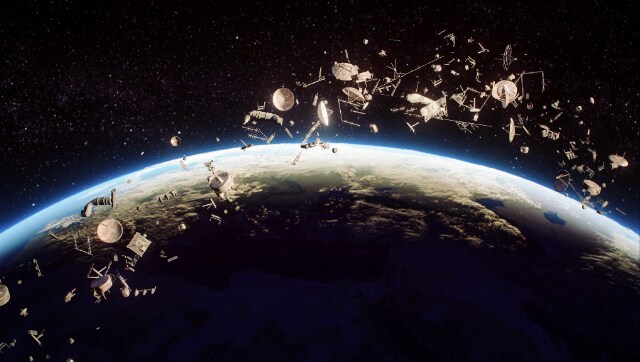 Tidying Up Space: Scientists are experimenting with Star Trek-like weapon to clean up space debris