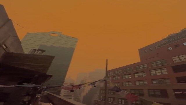'Apocalyptic Orange': As red sky dominates New York, chef Vikas Khanna calls it Mars