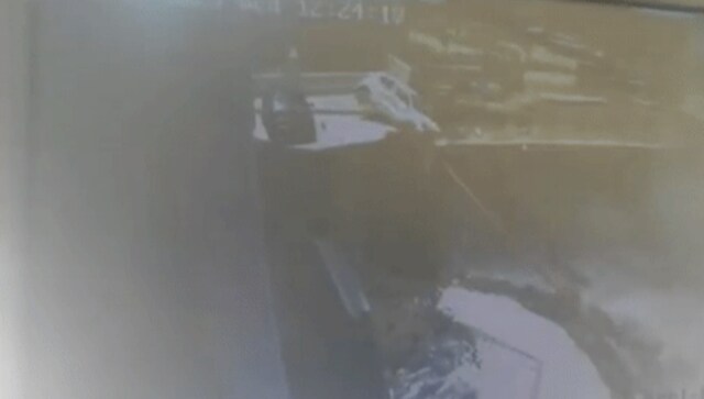 WATCH: Parking lot collapses in Punjab's Mohali, vehicles damaged, buried under debris