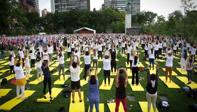 “This International Yoga Day is a call for us to stand up for humankind across the globe and all living being. I am proud to be here and I am proud to represent this city symbolically. International Yoga Day is an international call that we will be a leader here in New York City as you are a leader in your own environments…,” Eric Adams, New York City mayor, said addressing the Yoga Day event. Reuters