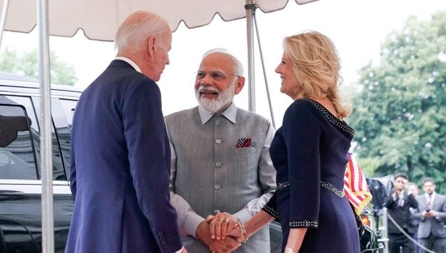 WATCH: PM Modi meets Biden at White House, to attend state dinner