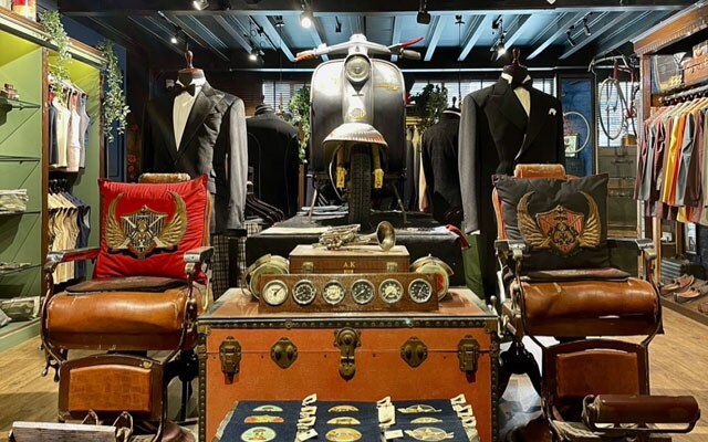 Arjun Khannas new store shows off his cheeky style and terrific tailoring boasts of his badboydoinggood vibe