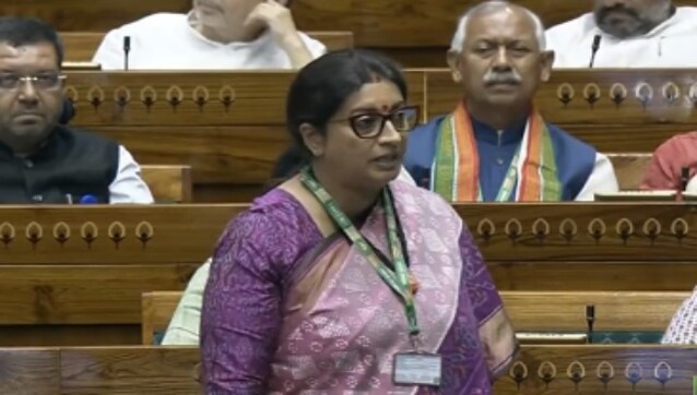 Women's Reservation Bill brought by Centre guarantees quota till 15 years, says Smriti Irani Women's Reservation Bill brought by Centre guarantees quota till 15 years, says Smriti Irani