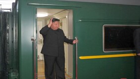 North Korea support sacred battle with the West, Kim Jong Un tells Russian President Putin><h2 class=