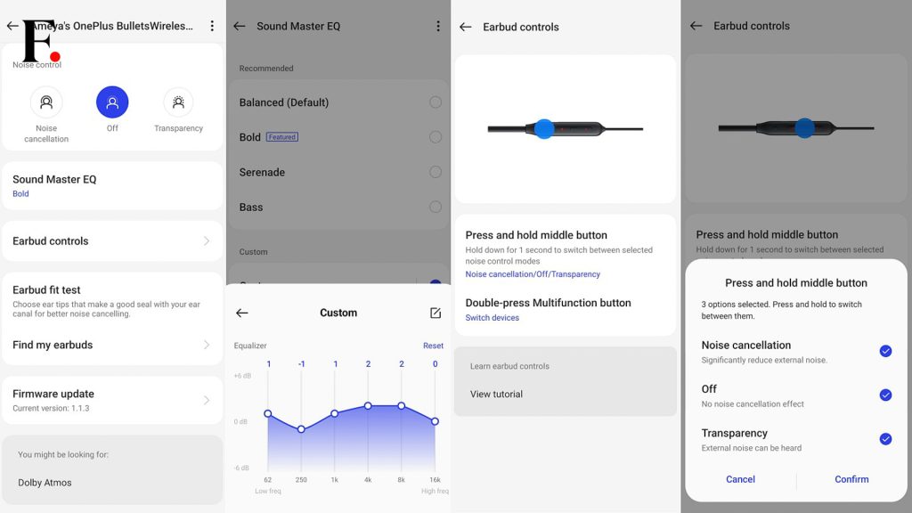 OnePlus Bullets Wireless Z2 ANC Review Companion app