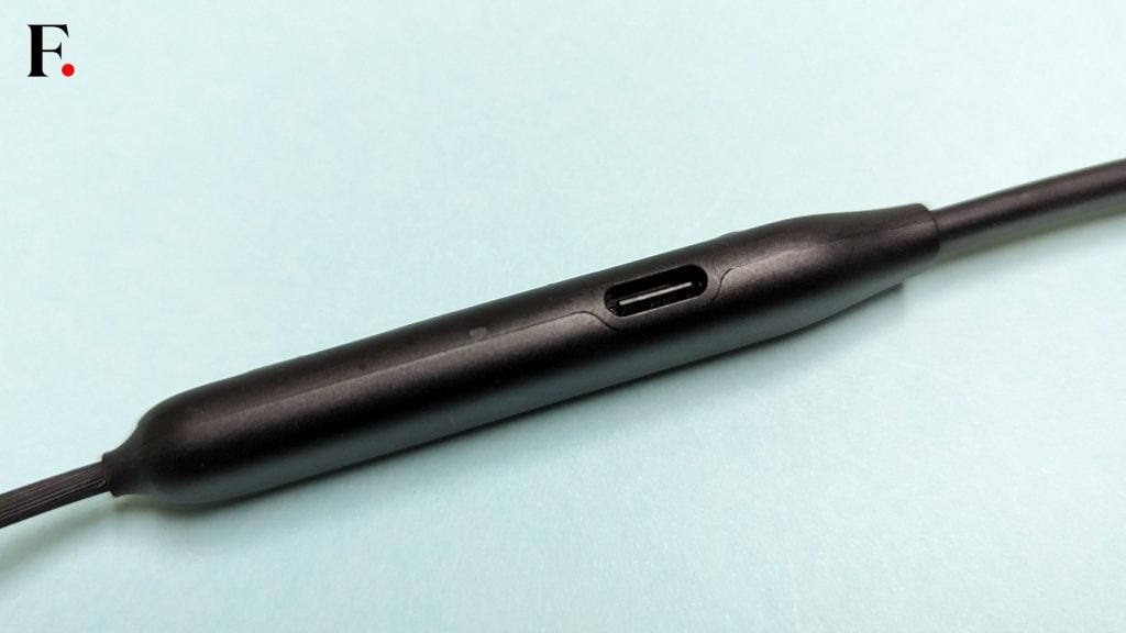OnePlus Bullets Wireless Z2 ANC Review USB-C Port
