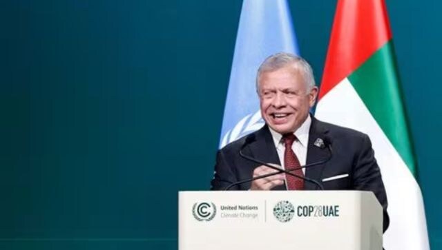 Jordan's King Abdullah participates in aid airdrop over Gaza