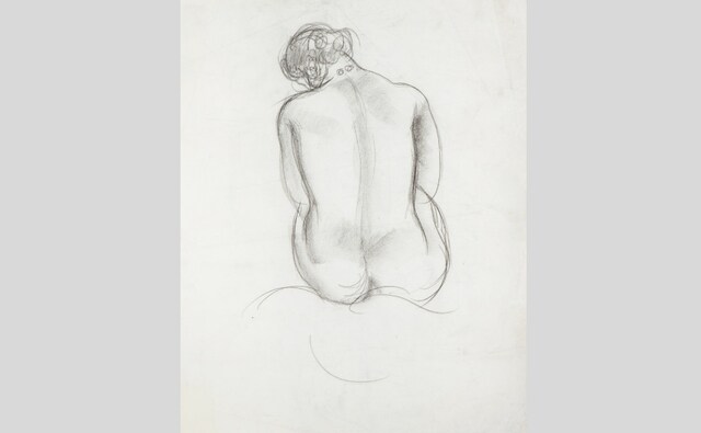 This work is an Amrita Sher-Gil graphite on paper. The artist trained in Paris and later developed a style that would invoke the idea of Indianness in her art. Her demise at 28 left behind a rather scarce collection of works that are in great demand. Image courtesy DAG This work is an Amrita Sher-Gil graphite on paper. The artist trained in Paris and later developed a style that would invoke the idea of Indianness in her art. Her demise at 28 left behind a rather scarce collection of works that are in great demand. Image courtesy DAG