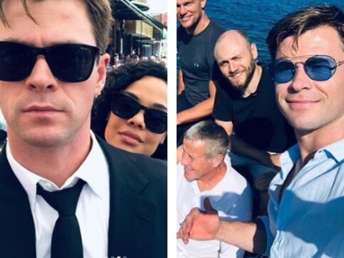 Chris Hemsworth wraps filming of Men in Black spin-off, shares behind-the-scenes photos with co-star Tessa Thompson Chris Hemsworth wraps filming of Men in Black spin-off, shares behind-the-scenes photos with co-star Tessa Thompson