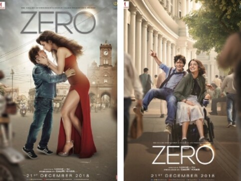Shah Rukh Khan releases new Zero posters featuring Katrina Kaif, Anushka Sharma on eve of trailer launch Shah Rukh Khan releases new Zero posters featuring Katrina Kaif, Anushka Sharma on eve of trailer launch