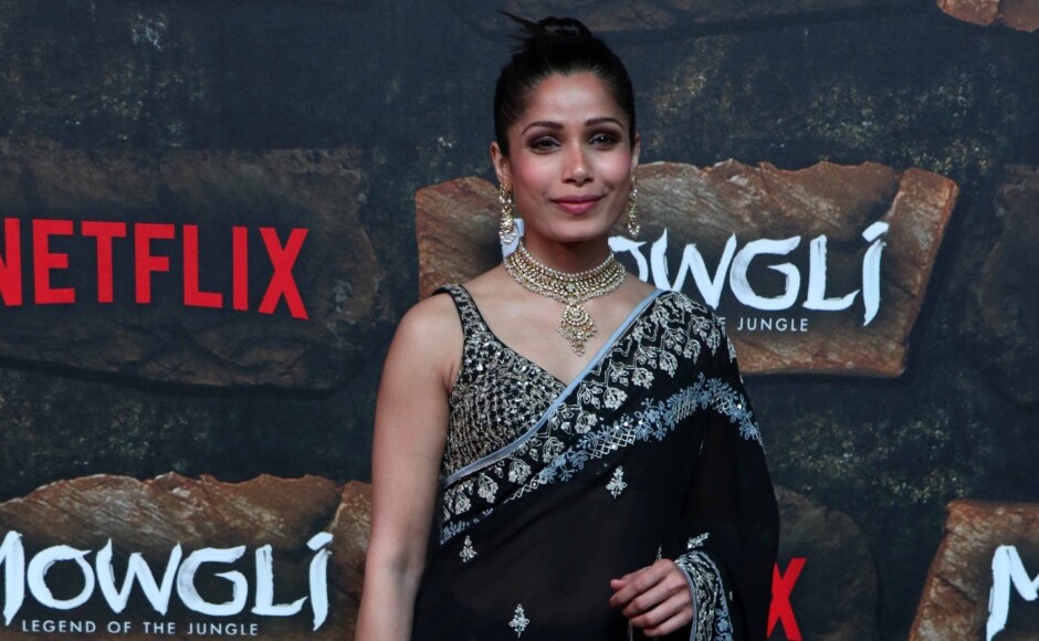Frieda Pinto voices Messua in both English and Hindi versions of Mowgli. Sachin Gokhale/Firstpost Frieda Pinto voices Messua in both English and Hindi versions of Mowgli. Sachin Gokhale/Firstpost