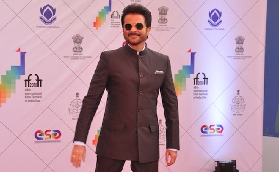 Anil Kapoor at IFFI 2018 red carpet Anil Kapoor at IFFI 2018 red carpet