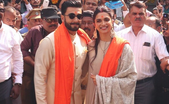 Deepika Padukone, Ranveer Singh visit Siddhivinayak Temple in Mumbai with their respective families Deepika Padukone, Ranveer Singh visit Siddhivinayak Temple in Mumbai with their respective families